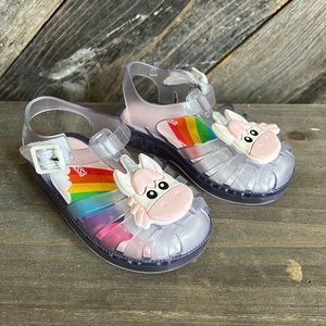 Mini Melissa Unicorn sandals